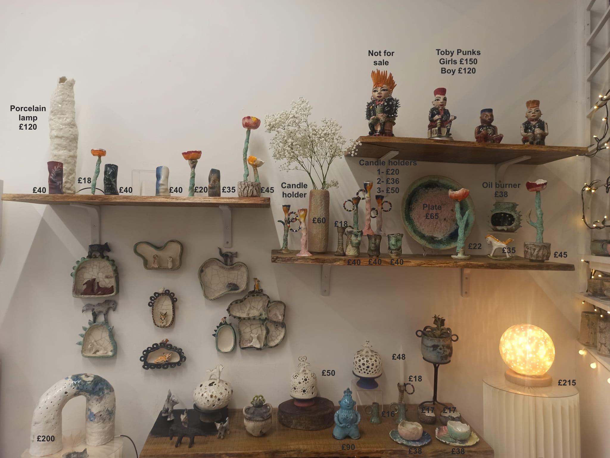 Triangle Ceramics – Winter Pop Up at Space, Hackney